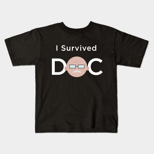 Doc Survival Tee Kids T-Shirt by Adrenalines_Artwork